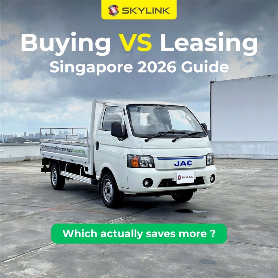Buy VS Lease in 2026 – A Real TCO Breakdown for Singapore Commercial Vehicle Operators