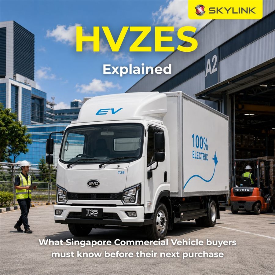 HVZES explained – What Singapore commercial vehicle buyers must know before their next purchase