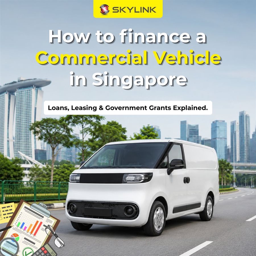 How to finance a commercial vehicle in Singapore in 2026