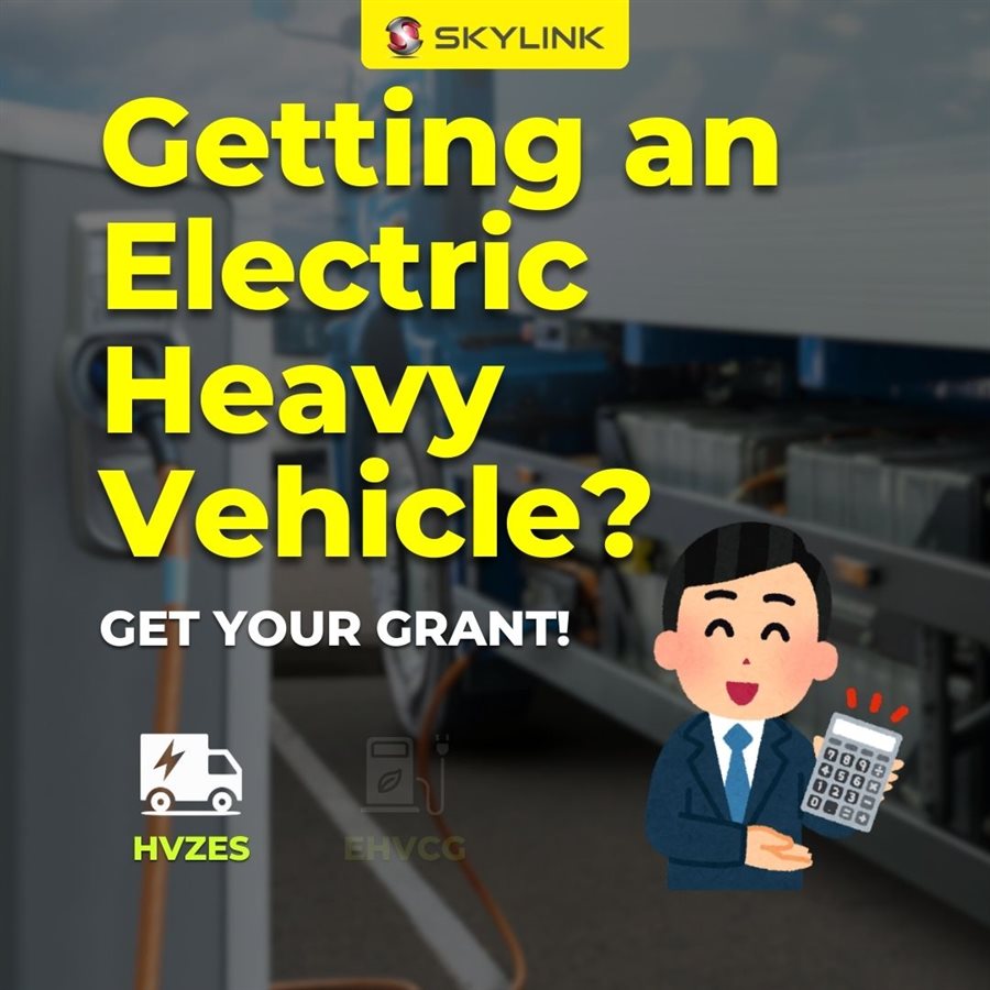Getting an Electric Heavy Vehicle? Get Your Grant! ⚡🚛