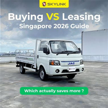 Buy VS Lease in 2026 – A Real TCO Breakdown for Singapore Commercial Vehicle Operators