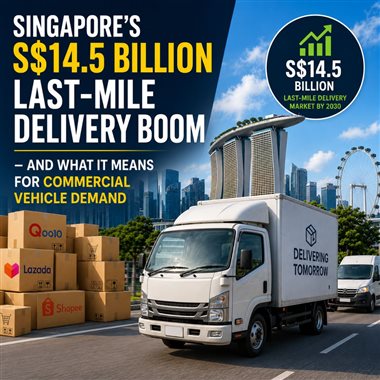 Singapore's S$14.5 Billion Last-Mile Delivery Boom - And What it means for Commercial Vehicle Demand